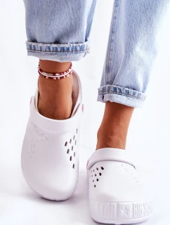 Dámské světlé pantofle Big Star model 21593824 Bíle - Big Star Shoes