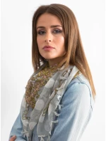 Šátek AT CH ENEC model 14823682 šedý - FPrice