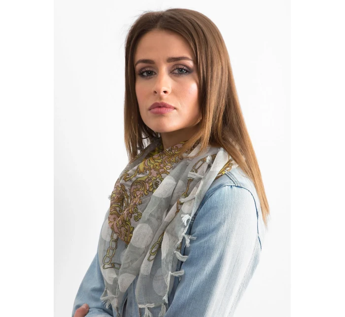 Šátek AT CH ENEC model 14823682 šedý - FPrice