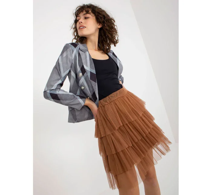 Sukně TW SD BI model 17892557 světle hnědá - FPrice Sukně TW SD BI model 17892557 světle hnědá - FPrice