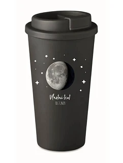 Personalizovaný cestovný termohrnček s fázami mesiaca