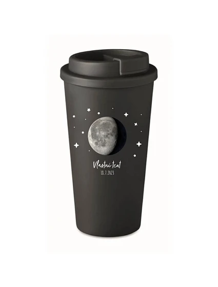 Personalizovaný cestovný termohrnček s fázami mesiaca