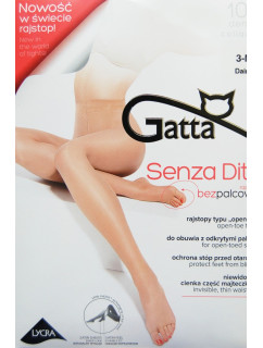 SENZA DITA - Pančuchové nohavice typu open toe - GATTA