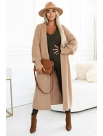 a elegantní dámský žebrovaný overal s výstřihem khaki barva model 21427385 - kocula