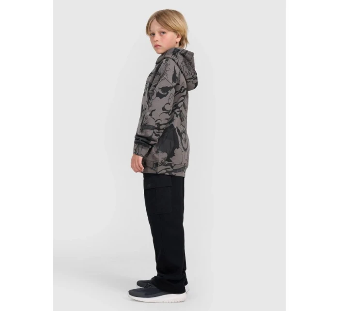 Chlapecká mikina s kapucí model 21727191 - 4F Chlapecká mikina s kapucí model 21727191 - 4F