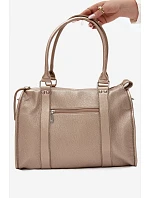 Velká taška z imitace kůže Zlatá model 22220885 - Flora&Co Velká taška z imitace kůže Zlatá model 22220885 - Flora&Co