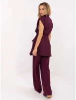 Kamizelka IT KZ model 21757390 bordowy - FPrice