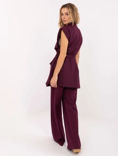 Kamizelka IT KZ model 21757390 bordowy - FPrice