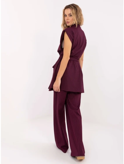 Kamizelka IT KZ model 21757390 bordowy - FPrice