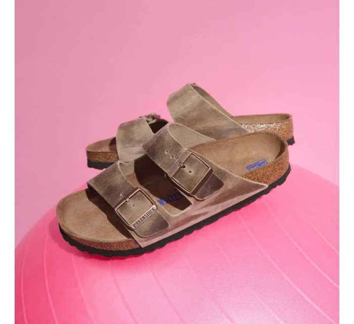 Arizona Soft  Leather Brown úzké žabky pro model 21203658 - Birkenstock