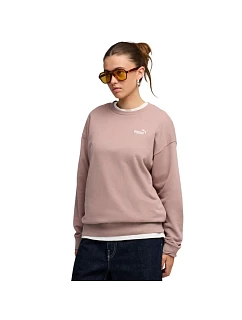 Dámská mikina ESS Small Logo Relaxed Crew pink 88 model 22068656 - Puma