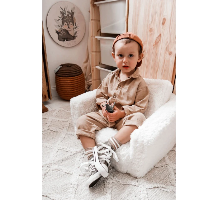 Dětské Vysoké Tenisky Khaki Filemon