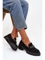 Eko Semišové Mokasíny Dámské S Černé model 21747671 - Boto Eko Semišové Mokasíny Dámské S Černé model 21747671 - Boto