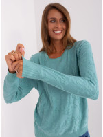 Sweter AT SW 2231.99P mietowy