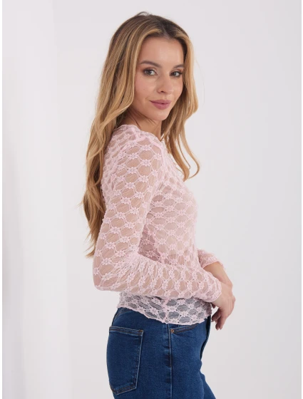 Blúzka PM BZ SF127.75 svetlo ružová Blúzka PM BZ SF127.75 svetlo ružová