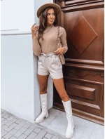 Dámsky sveter s rolákom OASIS camel FashionStreet MY2246