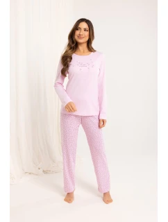 Regina 708 long/r 2XL-3XL Z25/26 dámske pyžamo