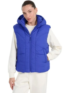 Dámska kobaltová vesta 4F F299 4FWAW25TVJAF299 36S