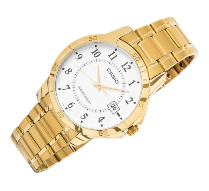 CASIO Pánske hodinky MTP-V004G-7BUDF + BOX CASIO Pánske hodinky MTP-V004G-7BUDF + BOX