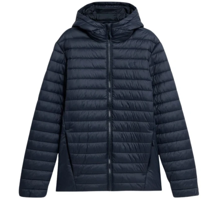 Pánska bunda H4L22-KUMP003 tmavomodrá - 4F