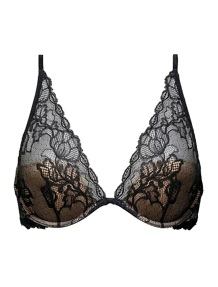 Dámska podprsenka Plunge s ľahkou podšívkou QF1436E - Calvin Klein