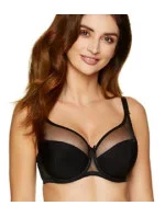 Dámská polovyztužená podprsenka / černá model 19392197 - Gorteks Dámská polovyztužená podprsenka / černá model 19392197 - Gorteks