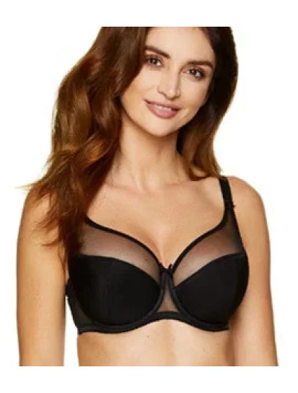 Dámská polovyztužená podprsenka / černá model 19392197 - Gorteks Dámská polovyztužená podprsenka / černá model 19392197 - Gorteks