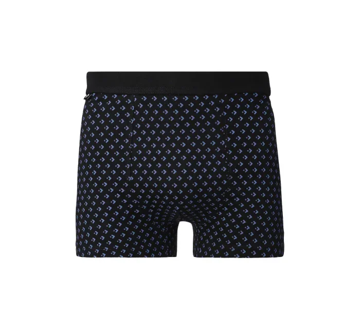 Pánske boxerky MBX550-393 čierne s potlačou - Moraj Pánske boxerky MBX550-393 čierne s potlačou - Moraj