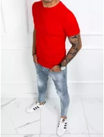 Pánské základní červené tričko Dstreet model 21964734 - FashionStreet