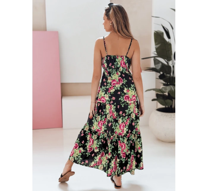 MISSBLOSSY maxi šaty čierne FashionStreet EY2621 MISSBLOSSY maxi šaty čierne FashionStreet EY2621