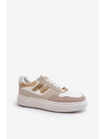 Dámské nízké tenisky béžové model 21651086 - Boto