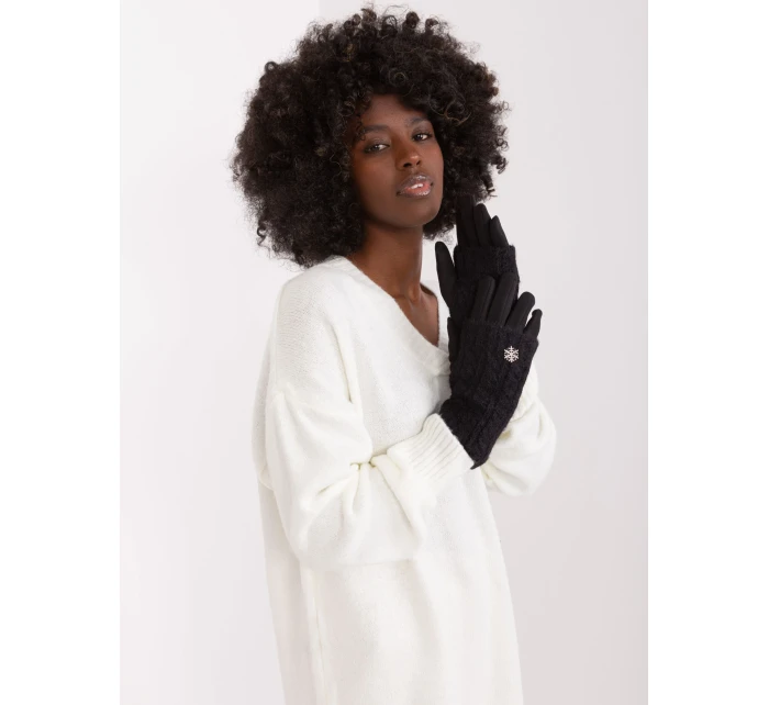 AT RK 231405 rukavice.08X čierna