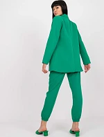 Dámsky kabát DHJ MA 15556 svetlo zelený