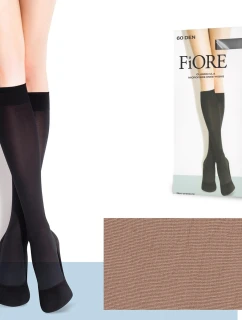 Dámske podkolienky Ula C 2101 masľou 60 DEN - Fiore