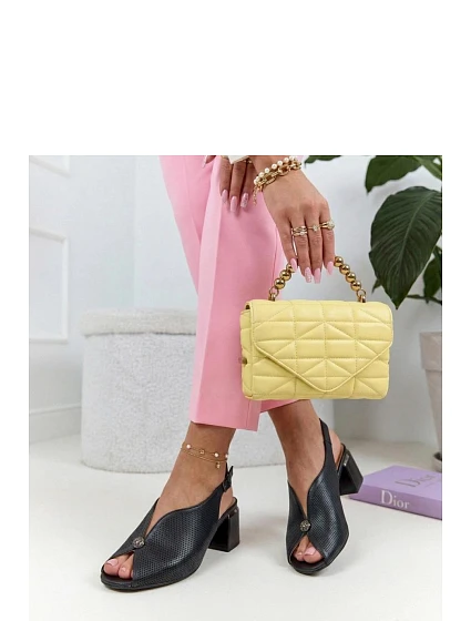 Sandále na podpätku model 226585 Solea