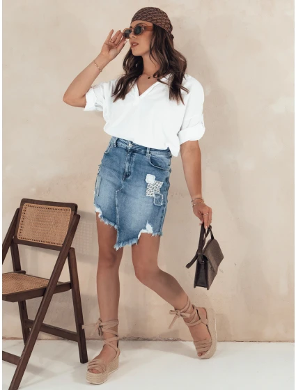 Dámska sukňa TRENDY LOVE blue FashionStreet CY0460