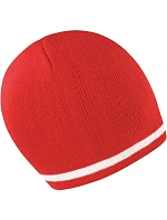 R Pletená čepice s pruhy 28. red/white model 22424896 - Result Headwear
