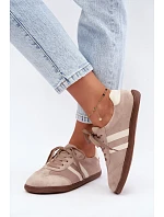 Dámské barefoot béžové tenisky model 22320683 - Boto Dámské barefoot béžové tenisky model 22320683 - Boto