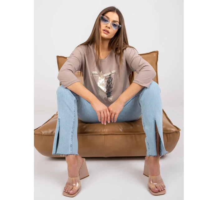 Blúzka RV BZ 0224.42 tmavá lila Blúzka RV BZ 0224.42 tmavá lila