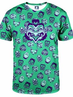 Aloha From Deer Kabuki Mask T-Shirt TSH AFD926 Green