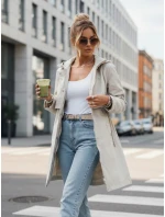 Dámska prechodná bunda parka béžová FashionStreet TY5557