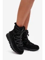 Semišové Zimní Boty Pro S Kožíškem Big Star Černé model 21706015 - Big Star Shoes