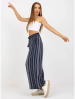 Nohavice D73771M62237A námornícka modrá