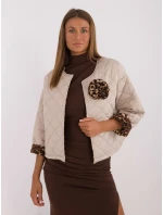 DHJ KR bunda A8357.50 béžová