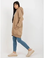 Dámska mikina EM BL 695.25X tmavo lila - FPrice