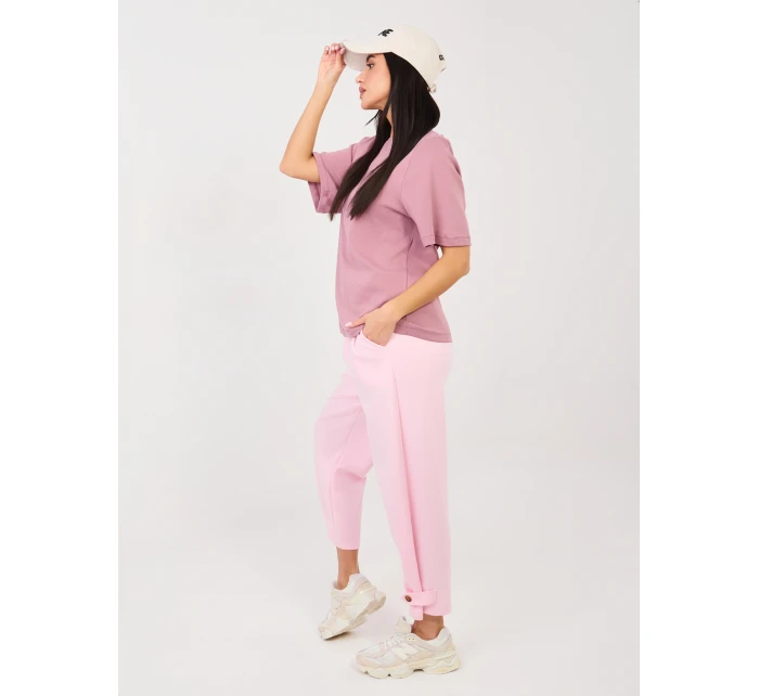 Nohavice MI SP P6224.71 svetloružové