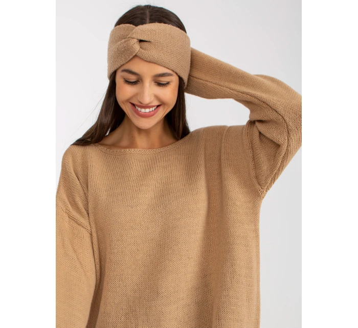 Sveter TW SW BI 1222.13X camel