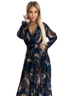 Dámské šaty mix model 20982649 - numoco Dámské šaty mix model 20982649 - numoco