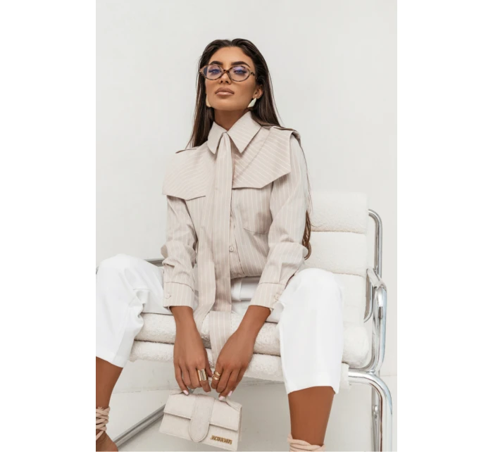 Košeľa s dlhým rukávom model 223518 LaBalancia