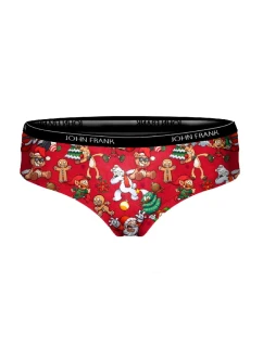 Dámske nohavičky John Frank WJFD-H52-CH-RED PARTY
